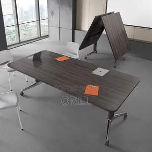 Boardroom Tables; Foldable Conference Room Table With Wheels