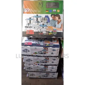 Marwaa Cookware Set 72 PCS