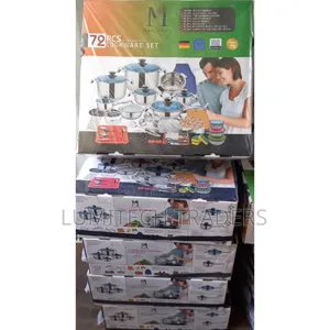 Marwa 72 PCS Cookware Set