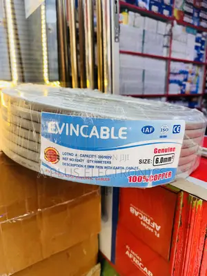 Evincable 6.0mm Twin Wiring Cable – Premium Electrical Wire