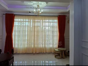 Beautiful Orange Curtains for Living Room Wall Window Decoration