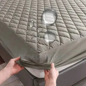 Dark Grey Air BNB Waterproof Mattress Protector Covers With a Deep Fit