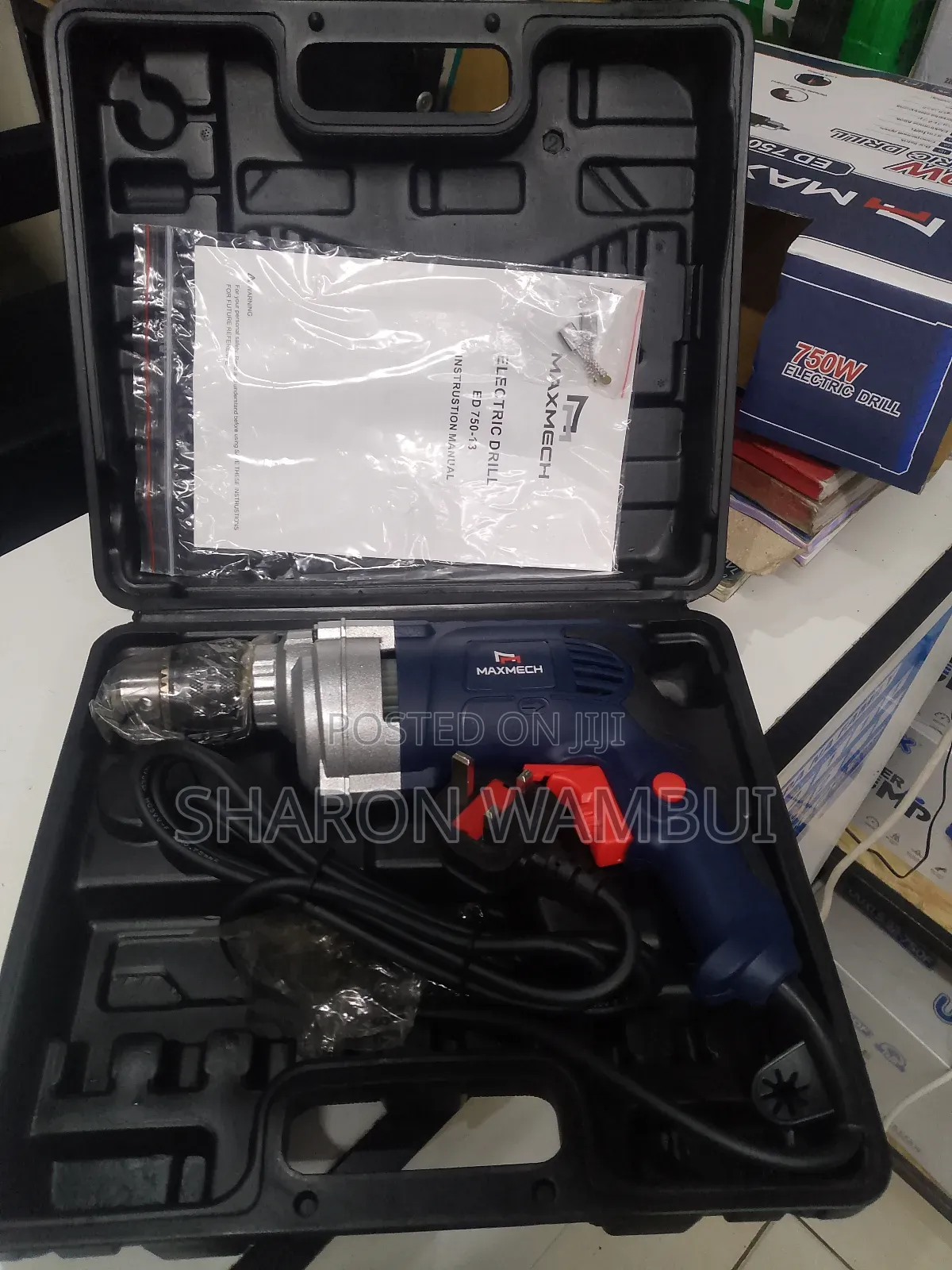 Maxmech 750w Electric Drill/750w Maxmech Electric Drill