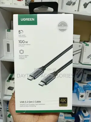 This Is a Ugreen Usb-C to Usb-C Cable (Model Us355).