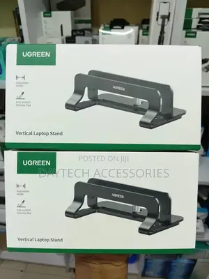 Ugreen Adjustable Aluminum Vertical Laptop Stand, Model Lp258.