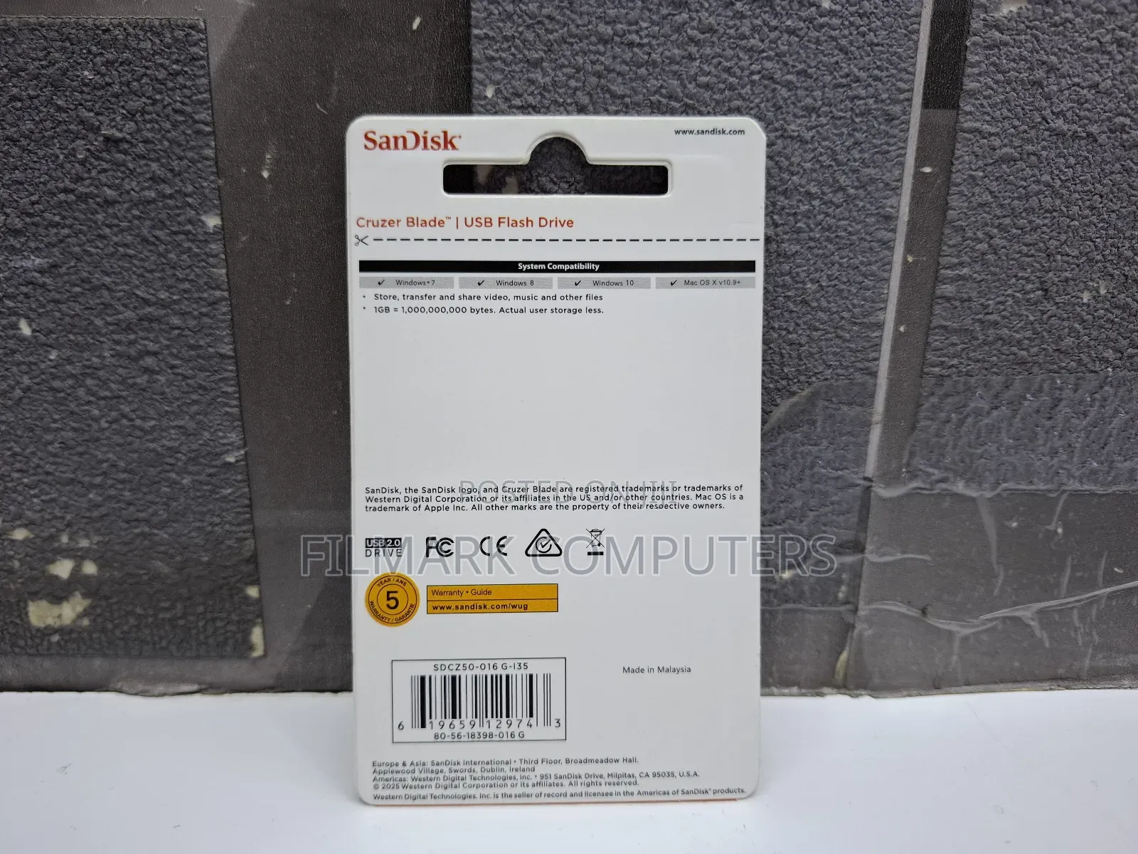 Sandisk Cruzer Blade Usb 2.0 16gb Flash Drive