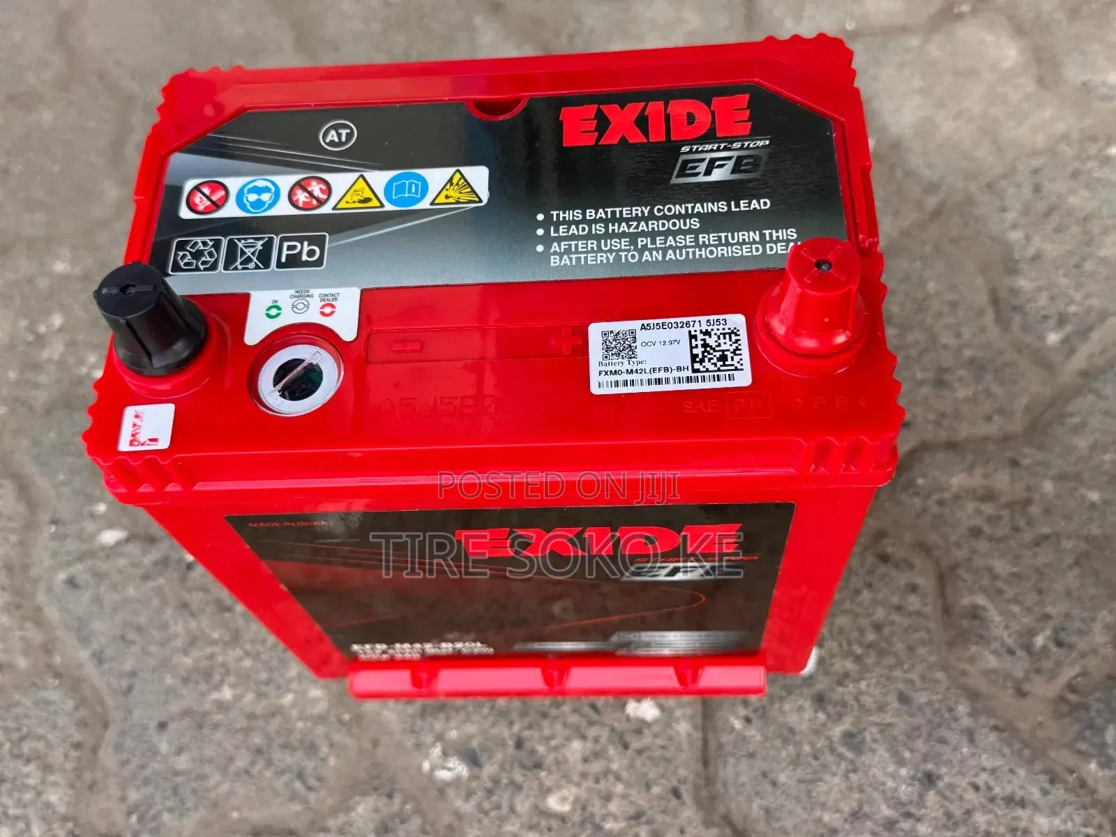 Exide Matrix Efb M42 (Ns40/035 Start-Stop Vehicles)