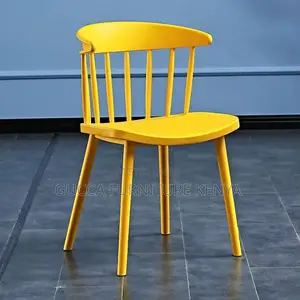 Plastic Armless Home Office Dining Chair