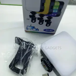 Ay-83 Rgb Led Video Light For Phone And Dslr Cameras