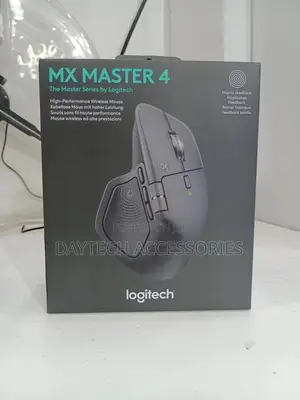 This Is a Logitech Mx Master 4 High-Performance Wireless Mouse.