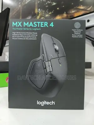 This Is a Logitech Mx Master 4 High-Performance Wireless Mouse.