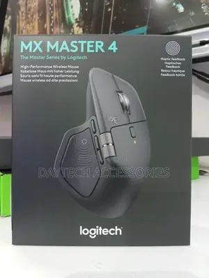 This Is a Logitech Mx Master 4 High-Performance Wireless Mouse.