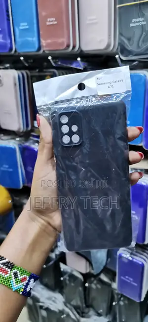 Huke Samsung Galaxy A71 Case Luxury Soft Silicone Case Premium Slim