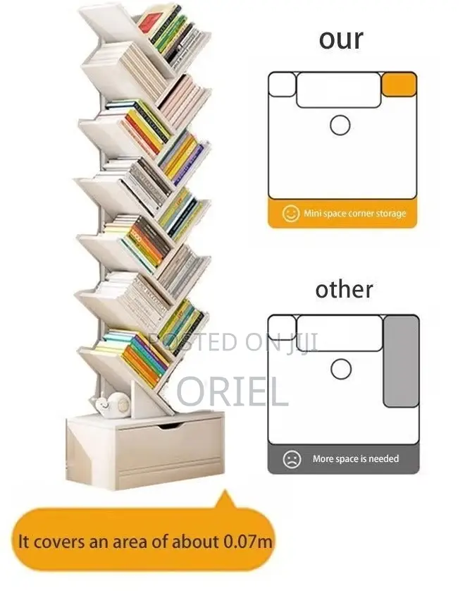 Bookshelf : Modern Tree-Shaped Bookshelf