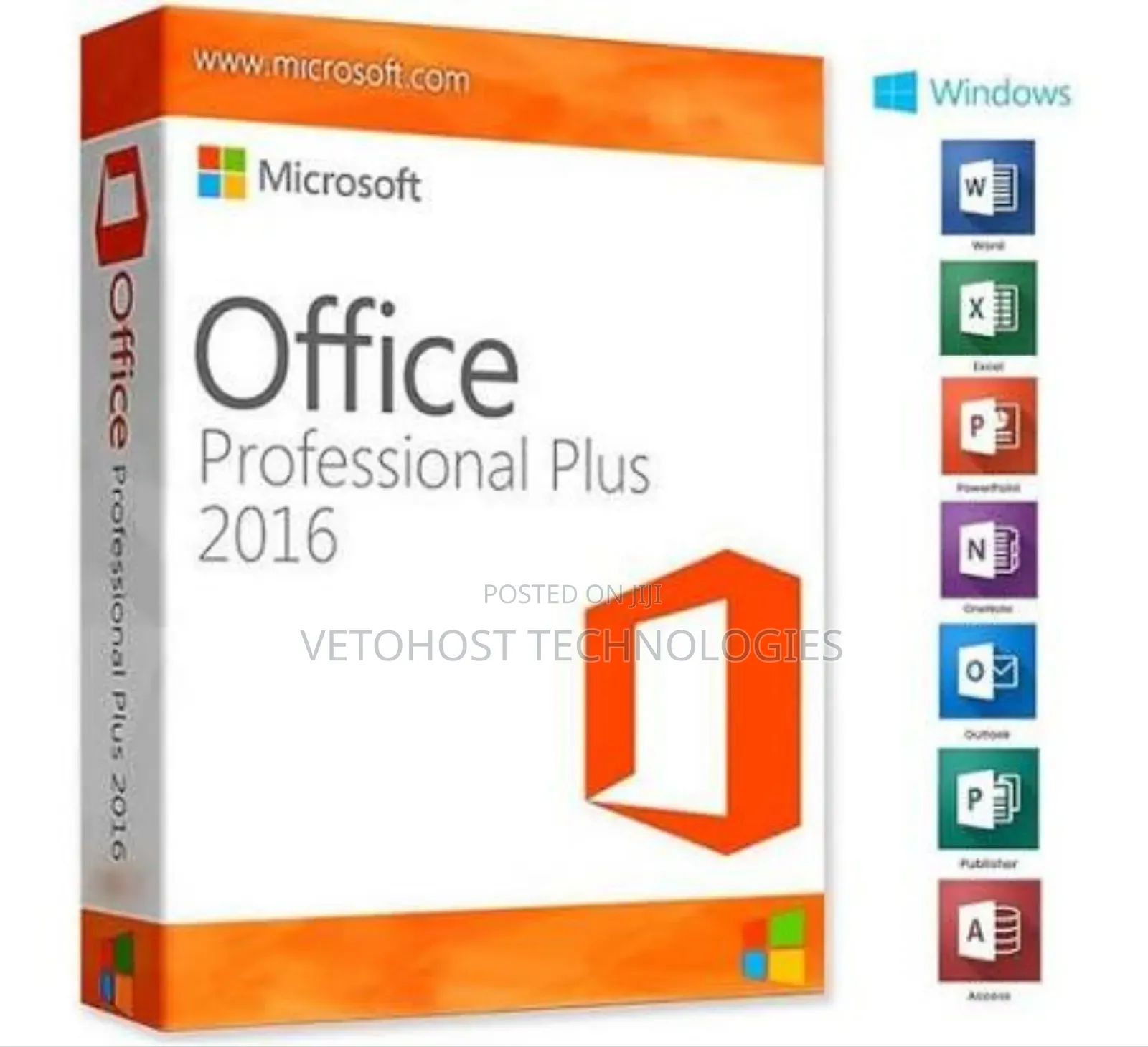 Microsoft Office 2016 /2019/ 2021 /2024 - Licensed Install