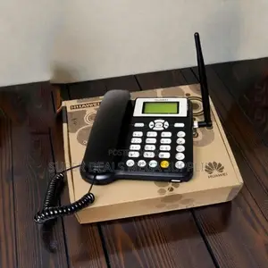 Large Battery Huawei Sim Card GSM Desktop Phone Fixed Landline Device