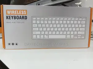 Wireless Ultra-Thin Universal Keyboard - White