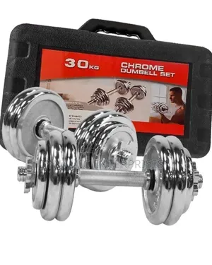 30kg Chrome Dumbbells
