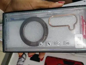 Blason Samsung Galaxy Z Fold 6 Clear Case With Magsafe Stand -Gold