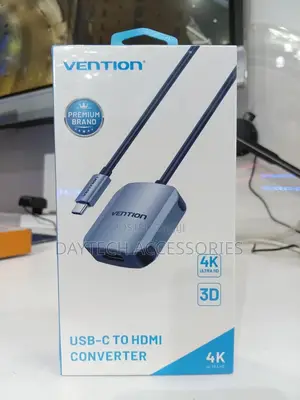 This Is a Vention Usb-C to Hdmi Converter, Model Tdehb