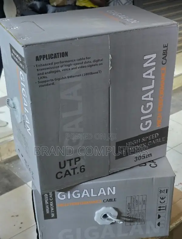 Gigalan Cat 6 Indoor Lan Cable 305m