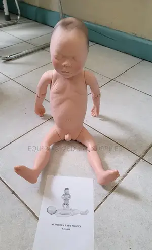 Newborn Model Without Placenta for Neonatal Care Training