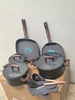 Grey | 13pcs Donnor Cookware Set
 German Technology