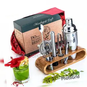 10 PCS Cocktail Shaker Set