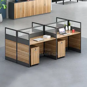 Office Workstations: 4-way Modular Office Workstation