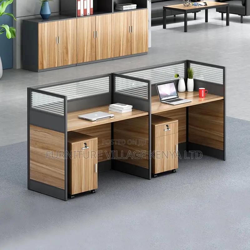Office Workstations: 4-way Modular Office Workstation
