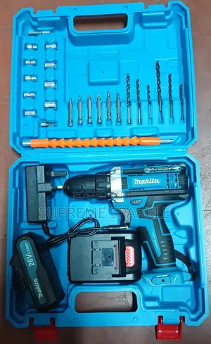 Makita 26v Cordless Electric Drill Set.