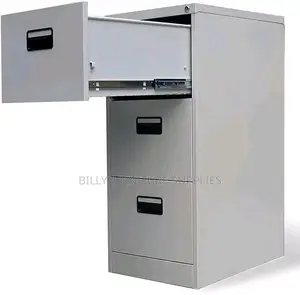 3 Drawers Metallic File Cabinet