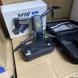 Electric Pan-Tilt Adjustment S118 Brushless Motor Drone With Dual Cam