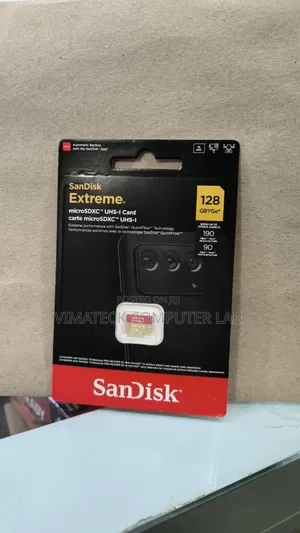 Extreme Pro Micro Sd 128gb/190mbs for Sale