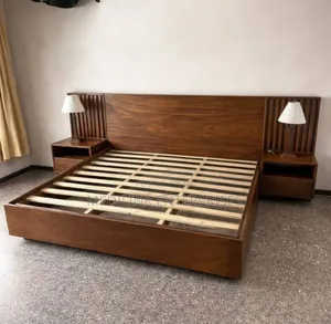 Modern Mahogany Ikris Boxbed of Queens Size (5*6)