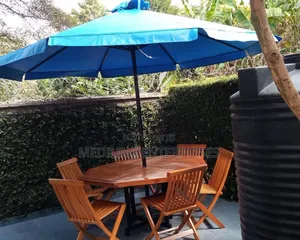 Bluish Foldable Chairs Garden Hotel/Home Shades