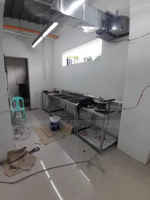 Commercial Kitchen Washing Double Sinks