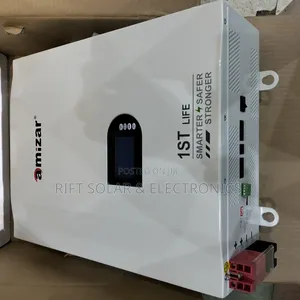 Amizar 5.12kwh - 48v Lithium Ion Battery (100ah) 6000 Cycle 1st Life
