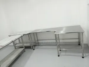 Ss 304 Stainless Steel Commercial Kitchen Customized Working Tables
