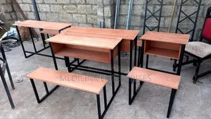 Wooden Metallic Pupils School Desk