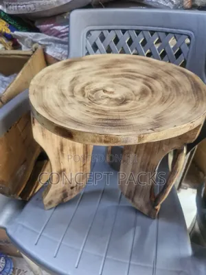 Symbolic 3 Legged Traditional Rose Wood Stool.