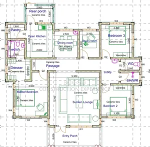 House Plan/Drawing and Design