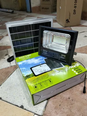 Dark Master Security Ip 67 Solar Floodlight 300 Watts +Panel