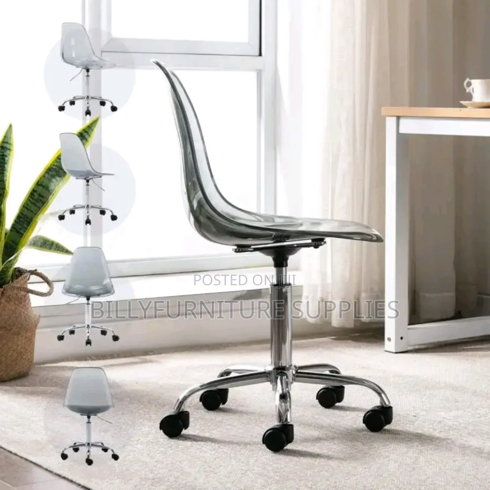 Adjustable Clear Eames Chair
