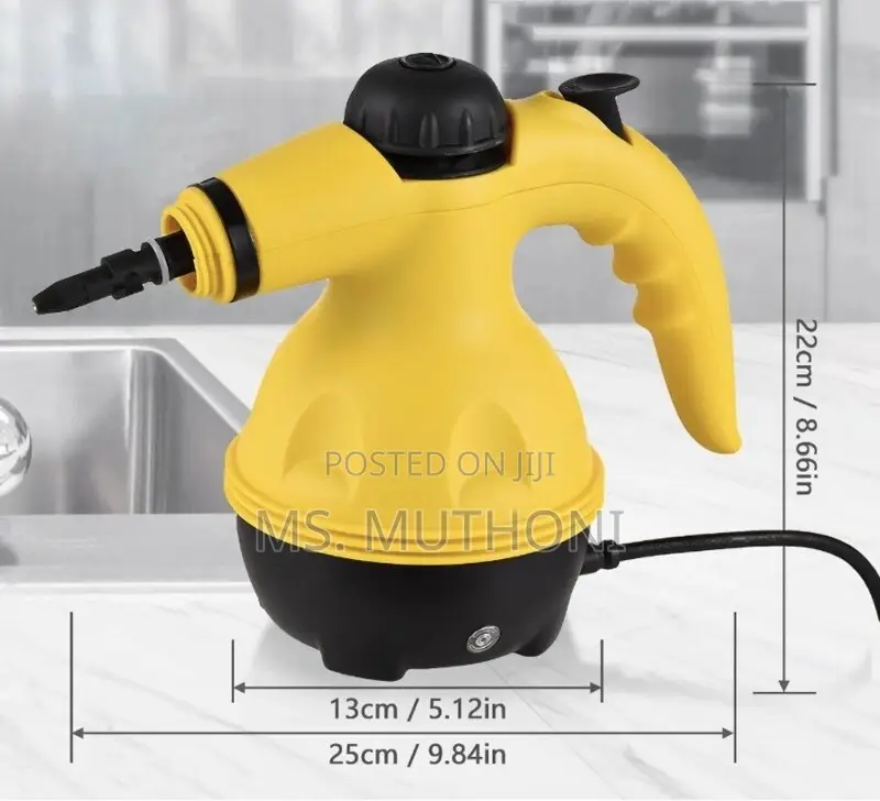 Handheld Pressurized Steam Cleaner.