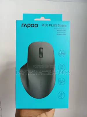 This Is a Rapoo M50 Plus Silent Wireless Optical Mouse.