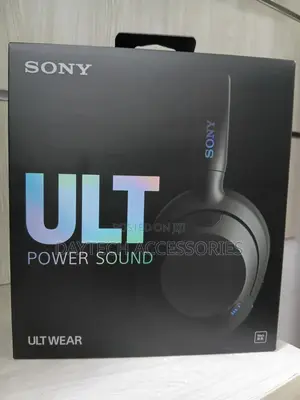 Sony Ult Wear 900n Wireless Over-Ear Noise-Canceling Headphones.