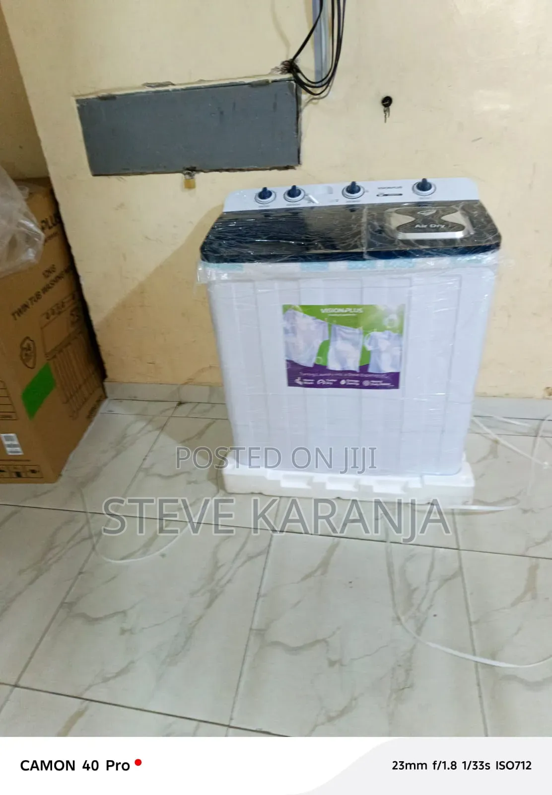 Vision Plus 12kg Washing Machine