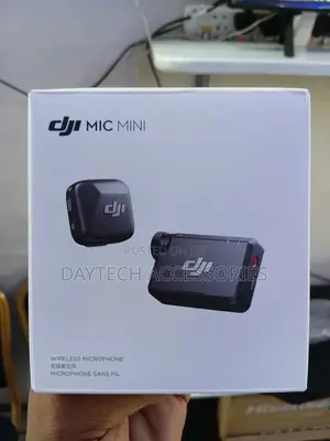 The Dji Mic Mini Wireless Microphone System.