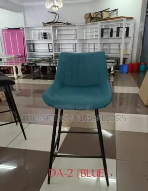 Executive Blue Adjustable Quality Bar Stool
